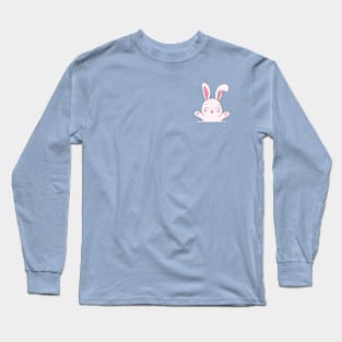 Bunny Rabbit Pocket Long Sleeve T-Shirt